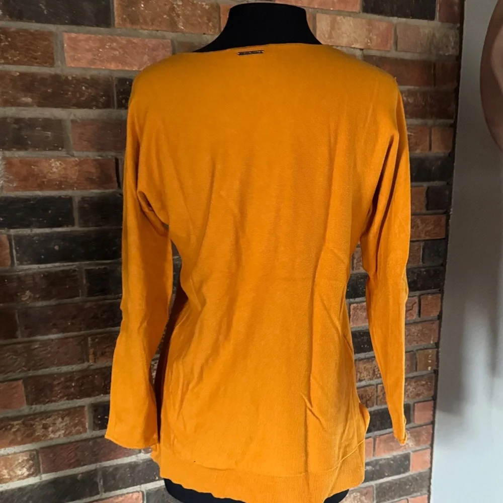 Michael Kors Vibrant Golden Orange Knitwear‎
